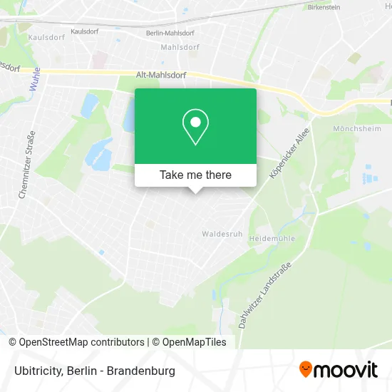 Ubitricity map