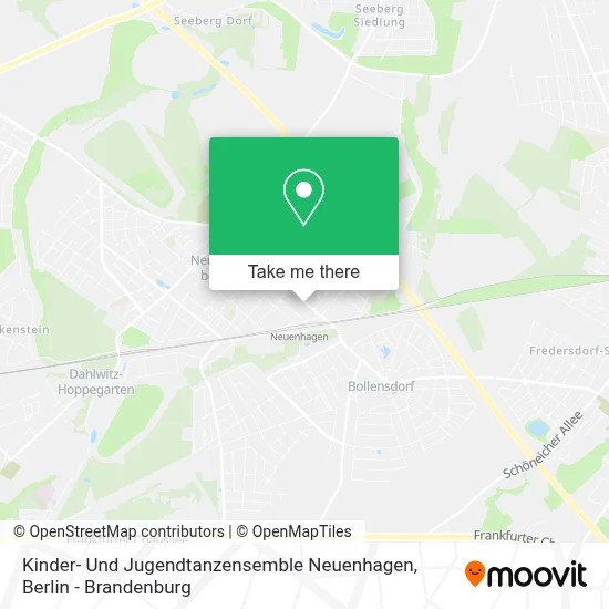 Kinder- Und Jugendtanzensemble Neuenhagen map