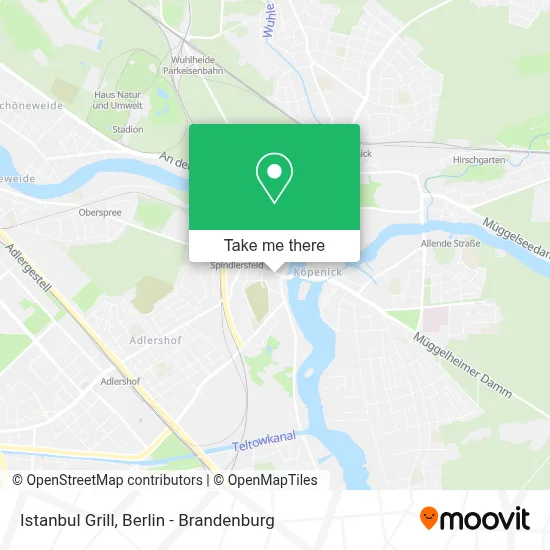 Istanbul Grill map