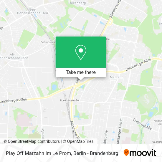 Play Off Marzahn Im Le Prom map
