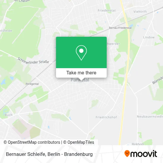 Bernauer Schleife map