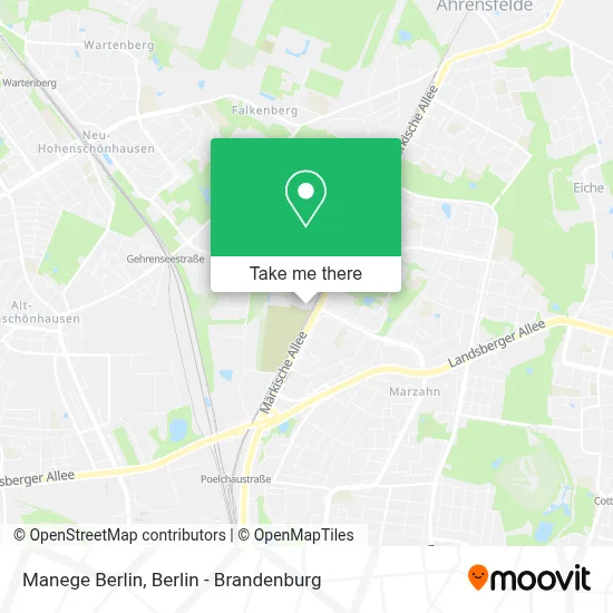 Manege Berlin map