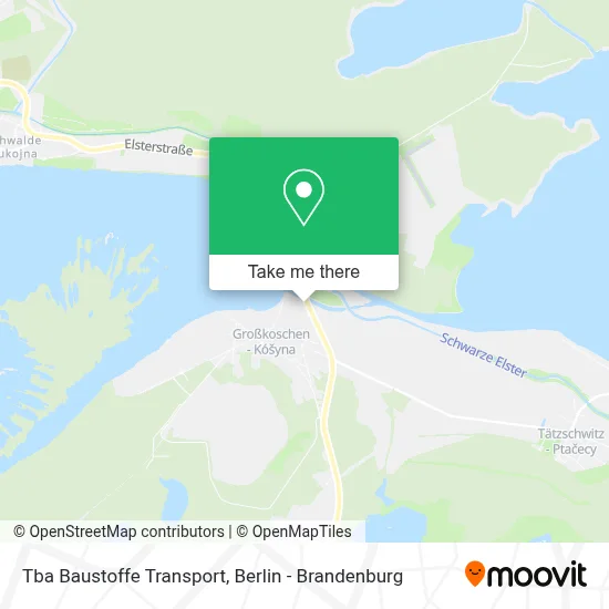 Tba Baustoffe Transport map