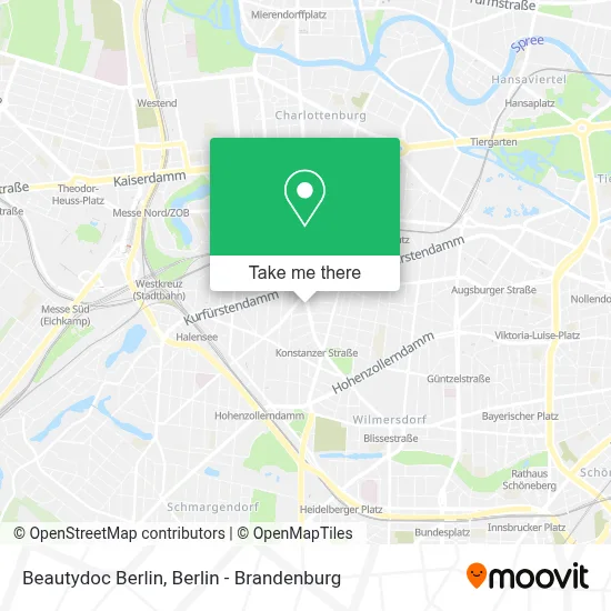 Beautydoc Berlin map
