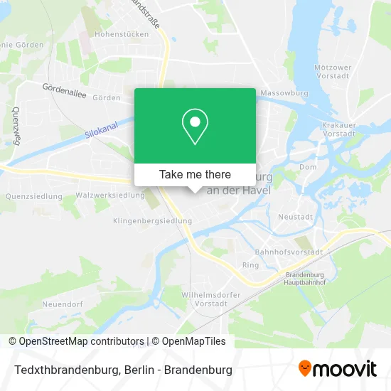 Tedxthbrandenburg map
