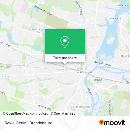 Rewe map