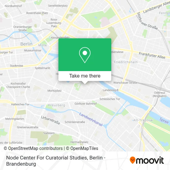 Node Center For Curatorial Studies map