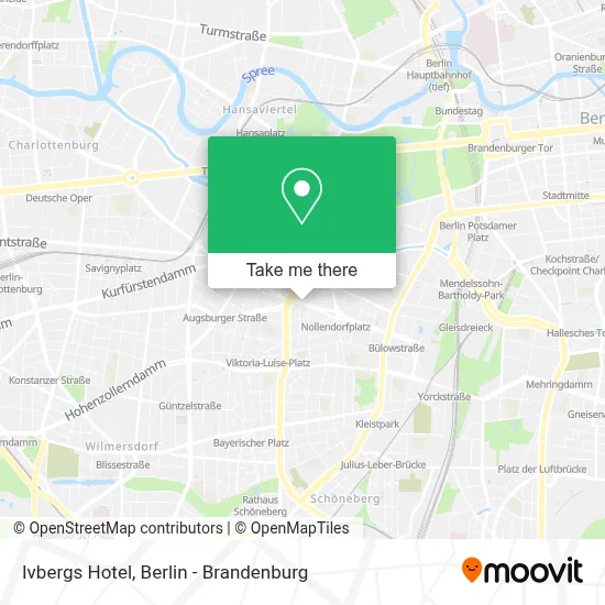 Ivbergs Hotel map