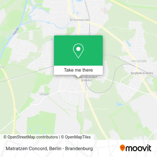 Matratzen Concord map