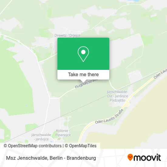 Msz Jenschwalde map