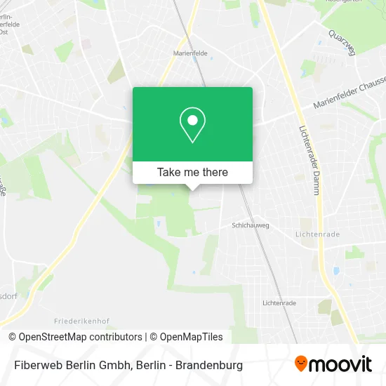 Fiberweb Berlin Gmbh map