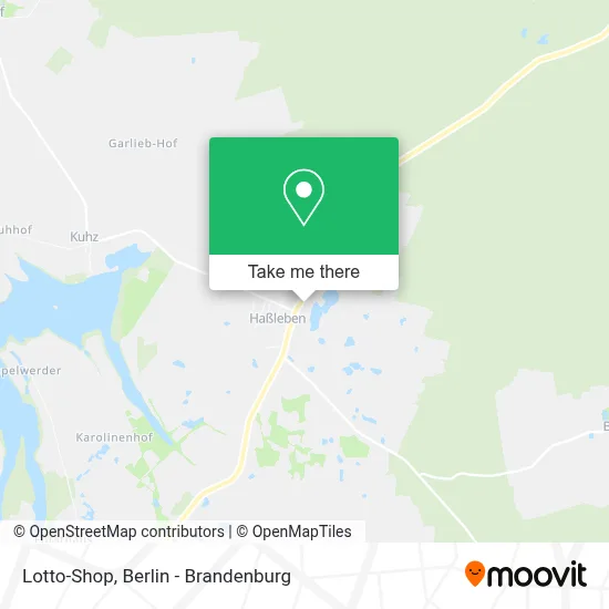 Lotto-Shop map