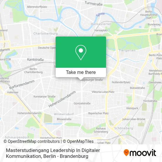 Masterstudiengang Leadership In Digitaler Kommunikation map