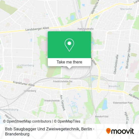 Bsb Saugbagger Und Zweiwegetechnik map