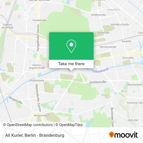All Kurier map