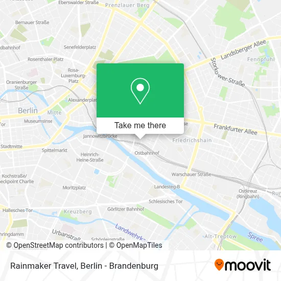 Rainmaker Travel map