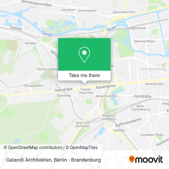 Galandi Architekten map
