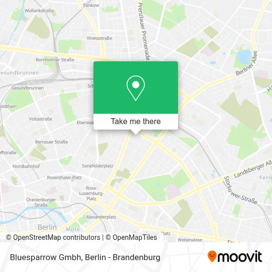 Bluesparrow Gmbh map