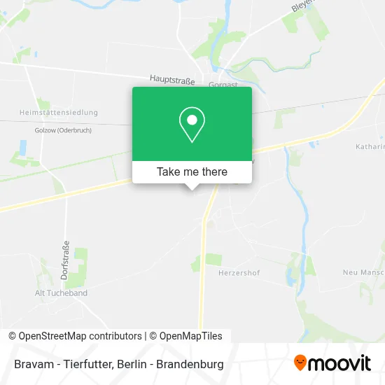 Bravam - Tierfutter map