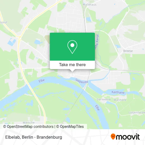 Elbelab map