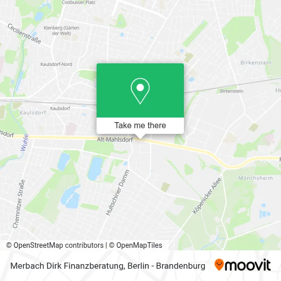 Merbach Dirk Finanzberatung map