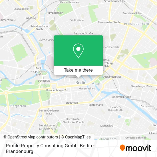 Profile Property Consulting Gmbh map