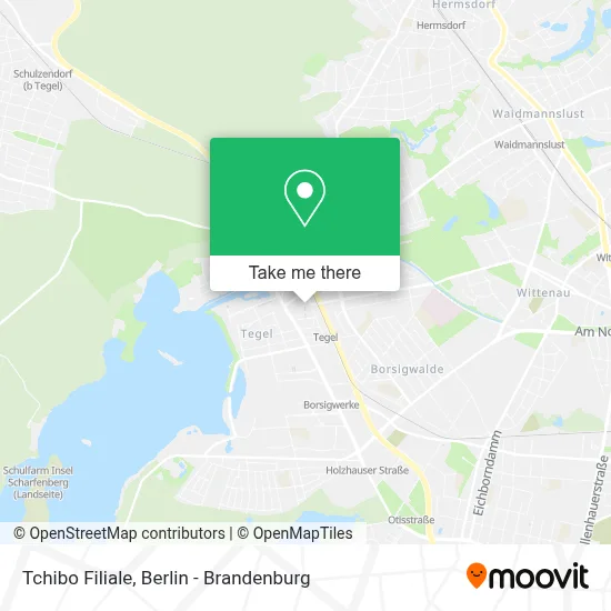 Tchibo Filiale map