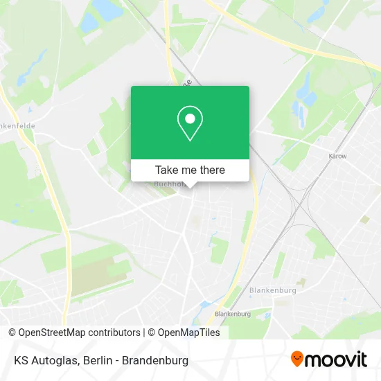 KS Autoglas map