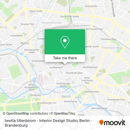 Iwetta Ullenboom - Interior Design Studio map