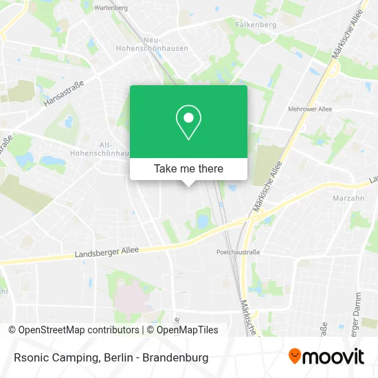 Rsonic Camping map