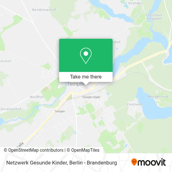 Netzwerk Gesunde Kinder map