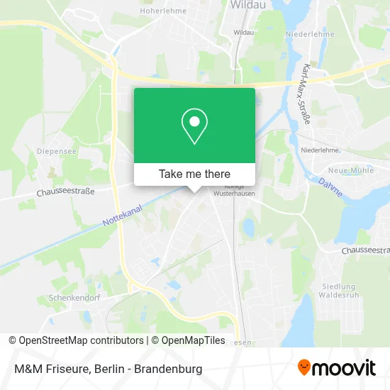 M&M Friseure map
