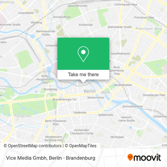 Vice Media Gmbh map