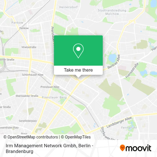 Irm Management Network Gmbh map