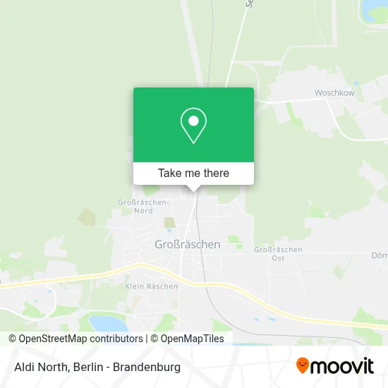 Aldi Nord map
