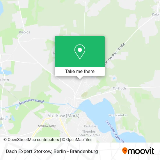 Dach Expert Storkow map