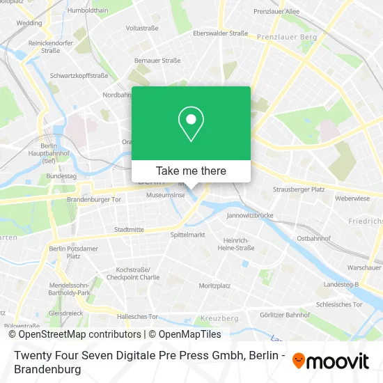 Twenty Four Seven Digitale Pre Press Gmbh map
