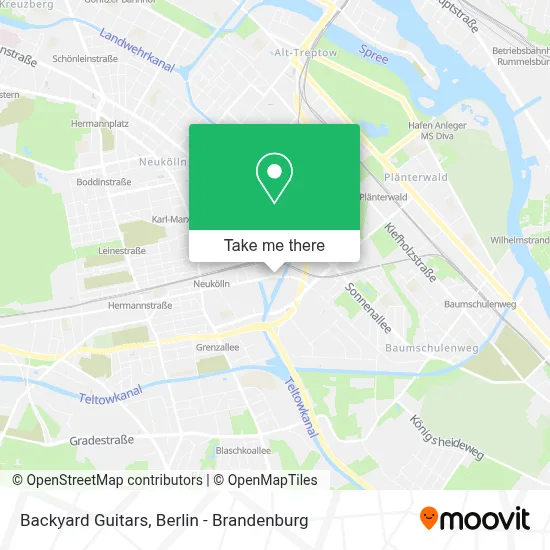 Backyard Guitars map