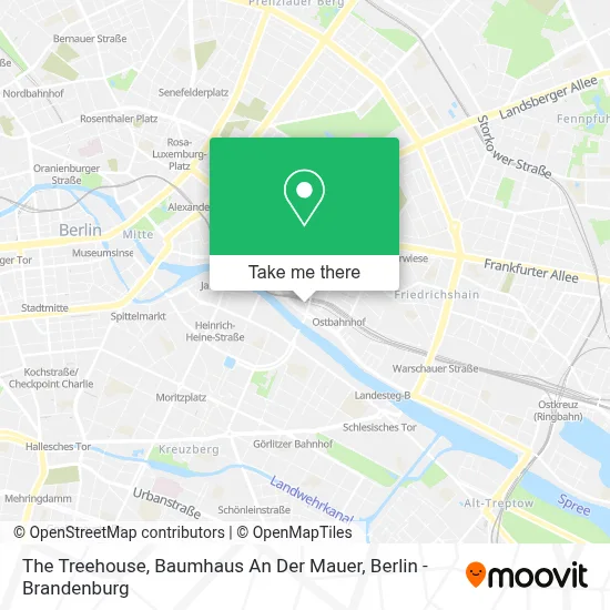 The Treehouse, Baumhaus An Der Mauer map