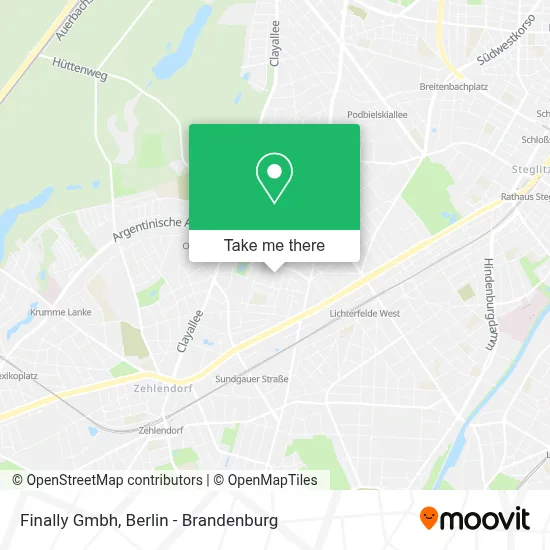 Finally Gmbh map