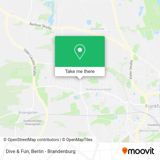 Dive & Fun map