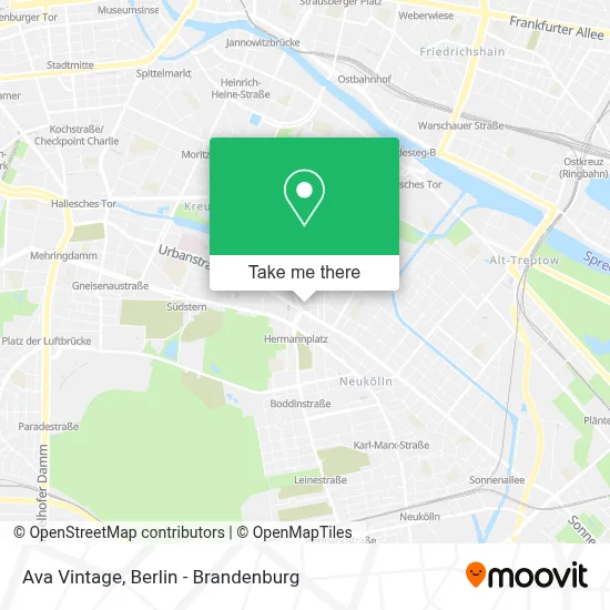 Ava Vintage map