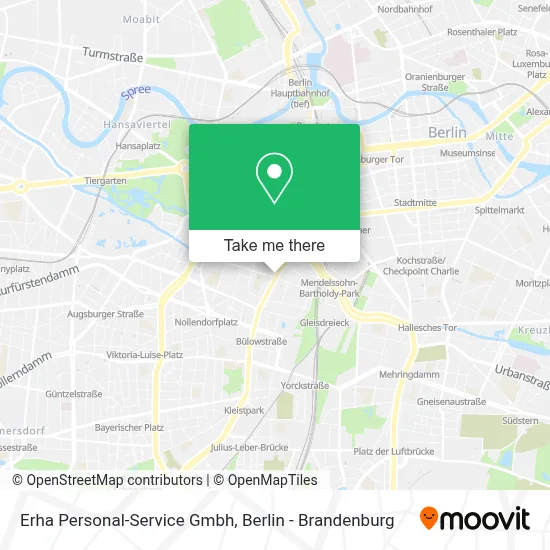 Erha Personal-Service Gmbh map