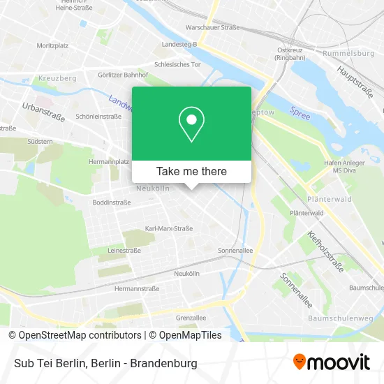 Sub Tei Berlin map
