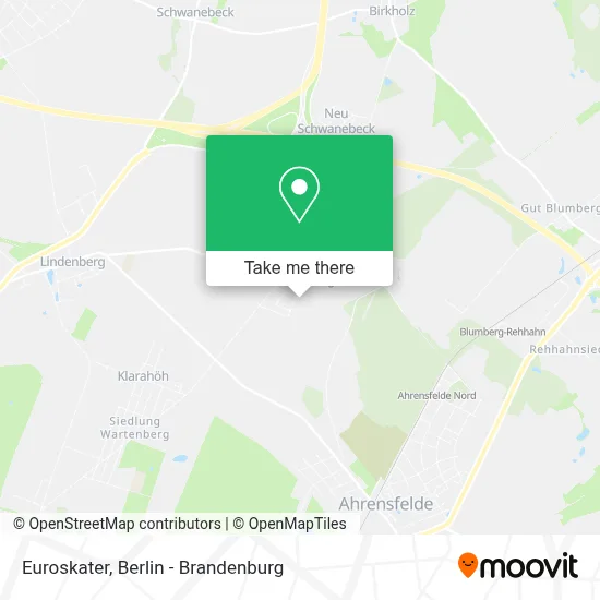 Euroskater map