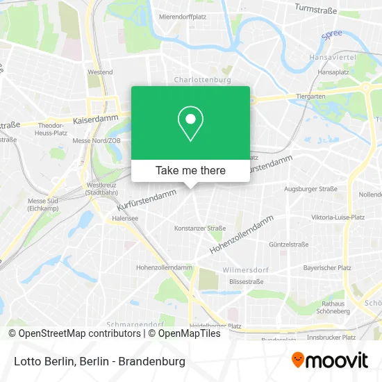 Lotto Berlin map