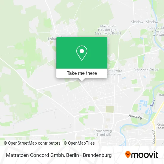 Matratzen Concord Gmbh map