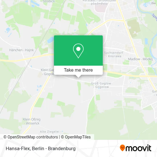 Hansa-Flex map