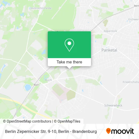 Berlin Zepernicker Str. 9-10 map