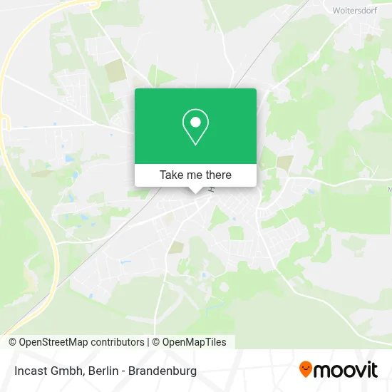 Incast Gmbh map